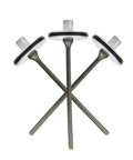 Beefed-Up Aftermarket Piston Driver For Hitachi NV90AG Coil Nailer 888-033 888033 Compatible Aluminum Piston Heat Treated 6150 Steel Aerospace Grade 2024 Rockwell Hardness 50 To 52 Pack Of 3, three drivers
