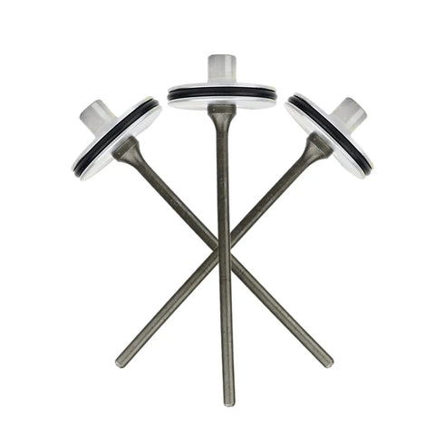 Beefed-Up Aftermarket Piston Driver For Hitachi NV90AG Coil Nailer 888-033 888033 Compatible Aluminum Piston Heat Treated 6150 Steel Aerospace Grade 2024 Rockwell Hardness 50 To 52 Pack Of 3, three drivers