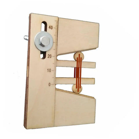 Wooden Mooring Tool For Sailing Model Kits Handy Assist Device For Secure Boat Model Assembly with scale display