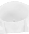 Top view of Portable Cold Water Dispenser For Desk And Office, Mini Water Cooler On Desktop Stand, white PP material
