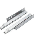 Top Notch Push To Open Undermount Drawer Slides With Sugar Smooth Rebound Action, Heavy Duty Cabinet Hardware For Kitchen And Bathrooms, Set Of Two, metal slides
