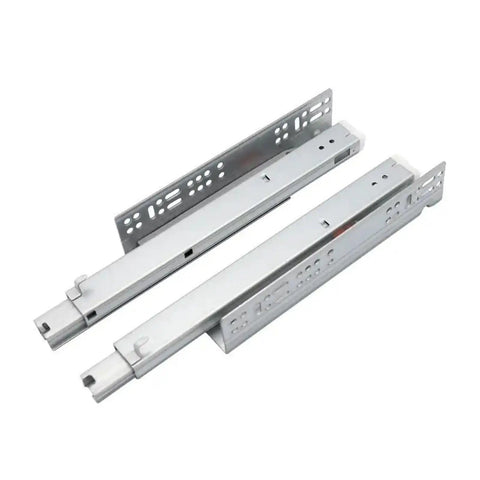 Top Notch Push To Open Undermount Drawer Slides With Sugar Smooth Rebound Action, Heavy Duty Cabinet Hardware For Kitchen And Bathrooms, Set Of Two, metal slides