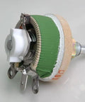 High Power 25W 10 Ohm Ceramic Wirewound Potentiometer Rheostat Variable Resistor with green wirewound, DIY electronics project component