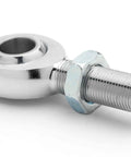 Heavy Duty Left Hand Thread Heim Joint For UTV ATV Steering Linkage 5/8 Bore 5/8 18 Pitch with chrome finish.