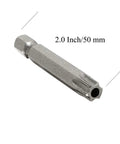 Top Shelf 1/4 Inch Hex Shank T40 Torx Security Screwdriver Bits 10 Pack, S2 steel 2 inch bit for tough garage projects.