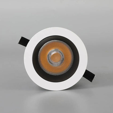 Top Shelf Slick Led Mini Downlights 5W Recessed Can Ceiling Fixtures Deep Antiglare Cob Core Heavy Duty Aluminum Housing Practical For Any Room 5 Pack Cool White Super Bright Setup front view with deep antiglare design