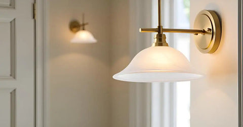 Etched Alabaster Glass Shade For Medium Base Lamps, Classic Bowl Style Replacement For Torchiere, Swag, Pendant, And Flush Mount Lighting, 15-1/2 Inch Diameter, 5-1/2 Inch High, E26 Socket Ring Not Included displayed in room