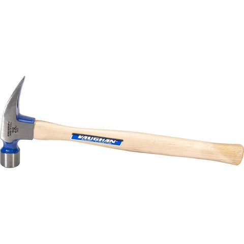 Pro Grade 28 Ounce Milled Face Framing Hammer With 18 Inch Straight Hickory Handle For Precise Power Blows And Heavy Duty Framing Work