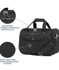 Ultra Lightweight Underseat Carry On Tote For Weekend Getaways 18 Inch Slim Travel Bag 28 L Fits Under Most Airline Seats