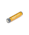Premium Alkaline Batteries 108 Count Real Deal Variety Bundle Featuring Aa Aaa C D And 9V Cells For Game Controllers Flashlights Toys Digital Cameras And Clocks Straight Up Heavy Duty Power You Will Love, close-up of AAA battery.