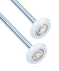 2 Pack 9 Inch Stem 2 Inch 13 Ball Nylon Commercial Grade Garage Door Roller With Quiet Operation Heavy Duty High Load Support Uses 6200ZZ