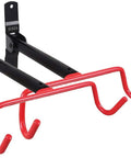 Two Pack Foldable Bike Wall Mount Hanger For Garage And Home Storage, Horizontal Bike Rack With Foldable Arm, Screws Included