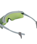 Heavy Duty Laser Safety Glasses With Flexible Arms For Lab Work And Welding Projects Kicking Harsh Uv Rays To The Curb While Shielding Eyes From Bright Blue Light - Green tinted lens and flexible arms.