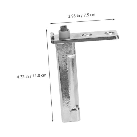 Side view of Automatic Fridge Door Closer Hinge Zinc Alloy Self Closing With Precise Positioning for Fridge and Freezer Doors