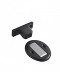Heavy Duty Floor Door Catch Black Keeps Doors From Slamming Shut Secure Base Plate Prevent Accidents And Slips Sturdy Metal Holder.