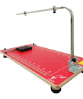 Hot Wire Foam Cutter For Large Foam Sheets 15 By 30.7 Inch Electric Cutting Machine with quick heat up and adjustable angle on red base