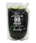 Pro Grade Lithium EP00 Grease For Centralized Lubrication Systems And Gear Boxes 32 Oz EZ Squeeze Pouch front view