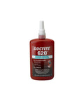 620 Retaining Compound For Slip Fit Bearings High Temperature Durable Bond In A 250 ML Bottle Fast Cure Heat Resistant Heavy Duty Assembly Adhesive For Quick Reliable Interference Fits. Red Loctite 620 bottle with nozzle, 250 ml