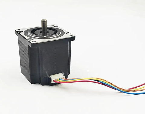 Pro Grade Four Pack 56mm Stepper Motors With 1.26Nm Torque And 2.8A Current For CNC Mills Lathe Or Router Projects, 6.35mm Shaft