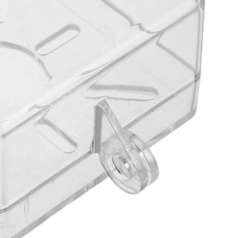 Protective Cover For Push Start And Emergency Stop Buttons For Industrial Control Panels And Home Gear Heavy Duty Plastic That Shrugs Off Dust Built Up Clear Window For Easy Visual Monitoring, clear plastic guard close-up