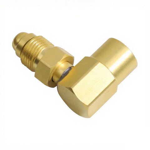 Right Angle Welding Tool With Enhanced Transfer And Easy Assembly For Soldering An Air Solderer Accessory With A 90 Degree Elbow
