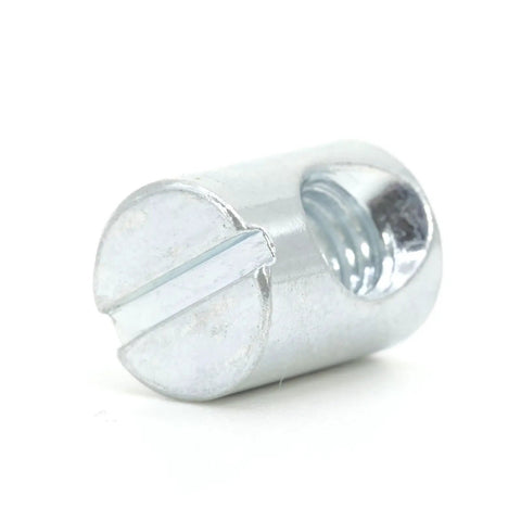 Top Tier Replacement Cross Dowel Barrel Nuts Compatible With Ikea Part 100514 For Crib And Bunk Bed Frames Real Deal Diy Furniture Assembly Fix Pack Of Eight, M6 zinc plated steel nut.