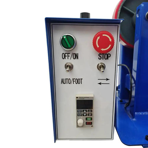 Beefed Up Workhorse Wheel Welding Tank Turning Rolls With Linkage Roller And Welding Positioner For Welding Equipment Support 3000 Kg load-capacity control panel with ON/OFF, STOP and auto/foot switch