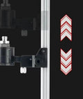Close-up of Multi Function Flat Water Instrument Hanger And Universal Level Wall Mount Bracket 20cm in durable metal.