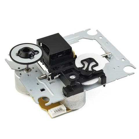 Complete 16 Pin CD Player Mechanism Replacement For SF P101N Version S with spindle motor, sled motor, and gears visible