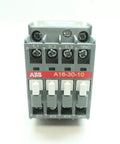 Single AC contactor A16-30-10-84, industrial motor control relay front view, 110-120 V AC coil, 30 A, 15 HP rating