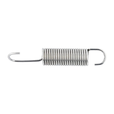 Beefy Stainless Steel Tension Springs For Recliner Sofa Replacement Mechanism Quick Swap Kit featuring long hook design in silver.