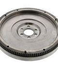 Rock Solid Heavy Duty Clutch And Dual Mass Flywheel Kit For VW Golf Jetta Passat 2.5 Liter Manual Transmission dual mass flywheel close-up view.