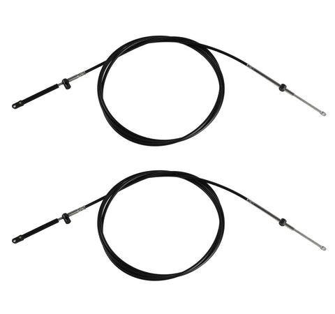 13ft Boat Throttle And Shift Cables Set For Mercury MerCruiser Outboard Remote Control 600A Gen I Replacement CC17913 Dual 13 Foot Cables