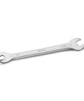 Ultra Thin Open End Wrench For Tight Clearance SAE One Half Inch By Nine Sixteenths Inch, Fifteen Degree Angled Head, Forged Steel, Low Profile Design, Capri Tools