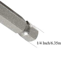 Top Shelf 1/4 Inch Hex Shank T40 Torx Security Screwdriver Bits 10 Pack, showing 1/4 inch tip detail.