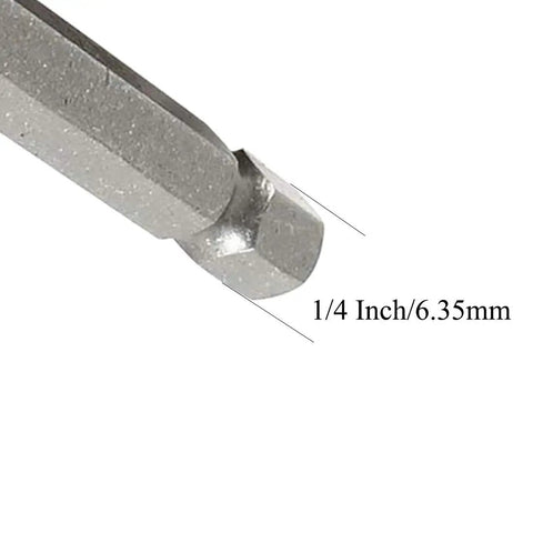 Top Shelf 1/4 Inch Hex Shank T40 Torx Security Screwdriver Bits 10 Pack, showing 1/4 inch tip detail.