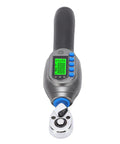 Digital Torque Wrench 1/4 Inch CRV Steel High Precision Electric Driver For Automotive And Bike Maintenance 13-265 Lb-In showing LCD display and adjustable settings.