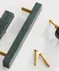 Next Level Home Styling With Top Shelf Green Marble Drawer Knobs 2 Pack 96 Mm Center To Center Genuine stone pulls and brass anchors.