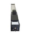 Close-up front view of TLH-1600 Industrial Displacement Sensor with multi-format data output for CNC automation and asset monitoring.