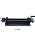 Sheet Metal Bead Roller Machine With 12 Inch Gear Drive Bench 6 Dies Set Manual Crank Durable Steel Construction side view