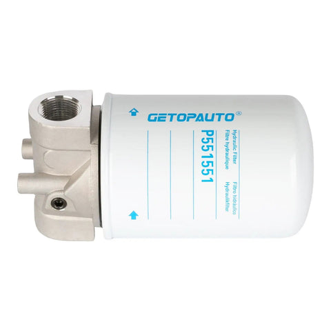 Heavy Duty Hydraulic Oil Filter Assembly Head Ten Micron Three Quarter NPT Includes P561134 Head A, Twenty GPM At Up To Two Hundred PSI