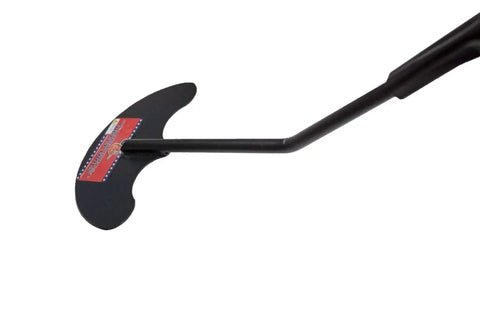 Side view of Heavy Duty Sod Lifter With 12 Gauge Steel Head And Fiberglass D Grip Handle Flat Head Spade Shovel