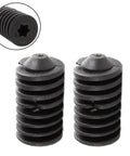 2X Radiator Top Mounting Brackets For Bmw Models E46 E53 E60 E65 E66 E81 E90 X3 Z4 With Black Rubber Water Tank Sleeve