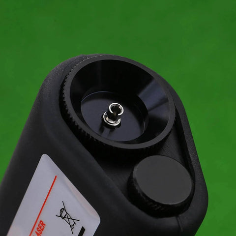 Fiber Optic Inspection Microscope With 400x LED Illumination Handheld Anti Slip Grip, SC LC FC adaptor port close-up shot