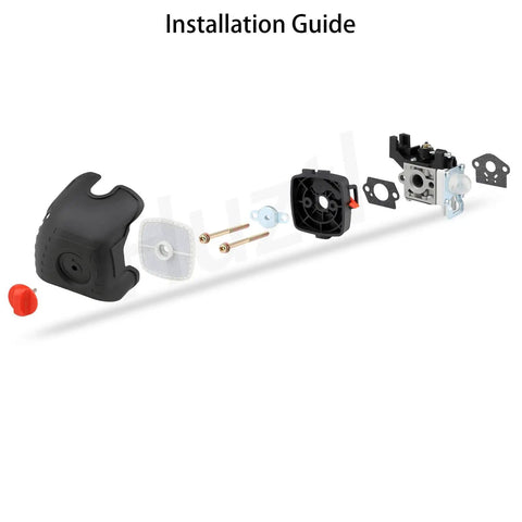 Carburetor And Air Cleaner Case Tune Up Kit For Echo Trimmer That Keeps Your SRM 225 Running Smooth exploded view parts