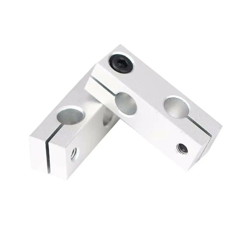 Parallel Clamp For Pillar Joint With Same Diameter Optical Axis Fixing Steel Pipe Round Frame Connector 14-14 Hole Spacing