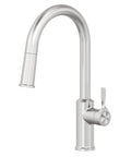 Torak Filter Faucet in spot free stainless steel, featuring a sleek design and single handle, ideal for kitchen sinks.