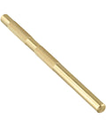 Knurled brass drift punch from Brass Drift Punch Set 3 Piece With Non Sparking Pin Remover And Knurled Grip Soft Face Hammer Punch Kit