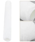 White Fiber Paint Roller Sleeve For Small Frames, Hella Smooth Low Lint Cover for even coat applications on interior walls.
