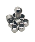 Ten Piece Stainless Steel One Way Clutch Needle Roller Bearings For Fishing Reels And Shop Projects smooth rotation pre lubricated slick finish.